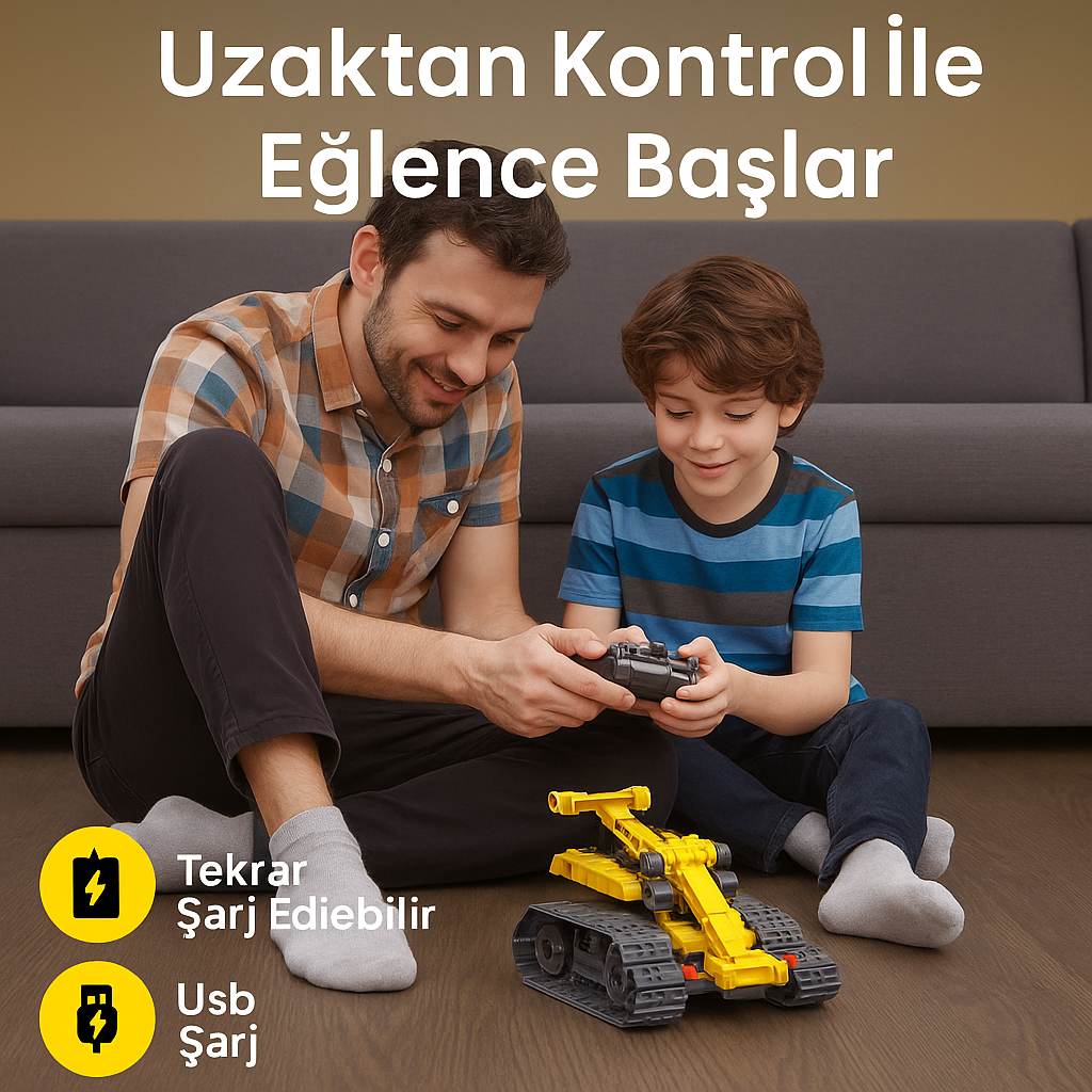 Atlas Robot - 3'ü 1 Arada Stem Robot Kiti