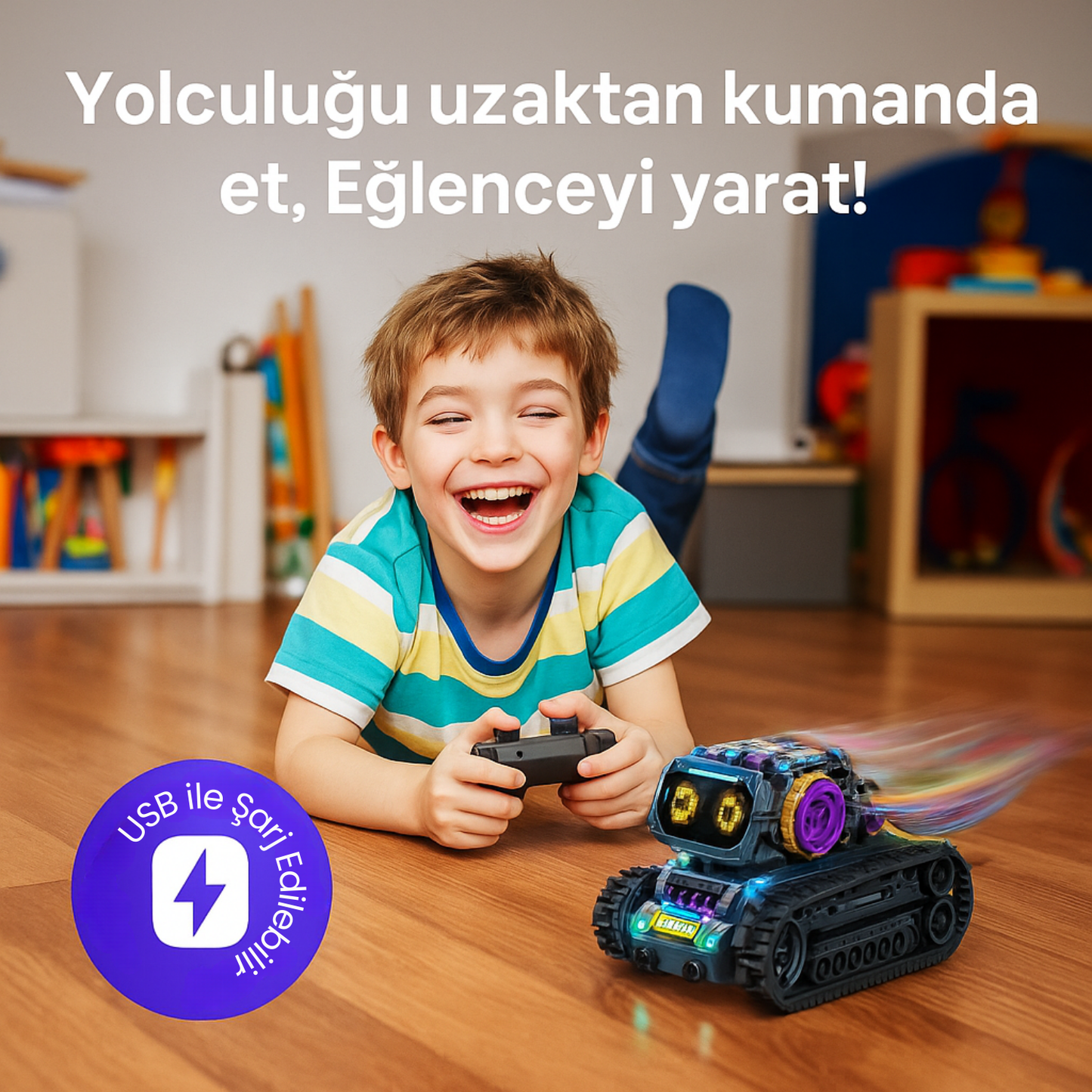 Aura Robot - 3'ü 1 Arada Stem Robot Kiti