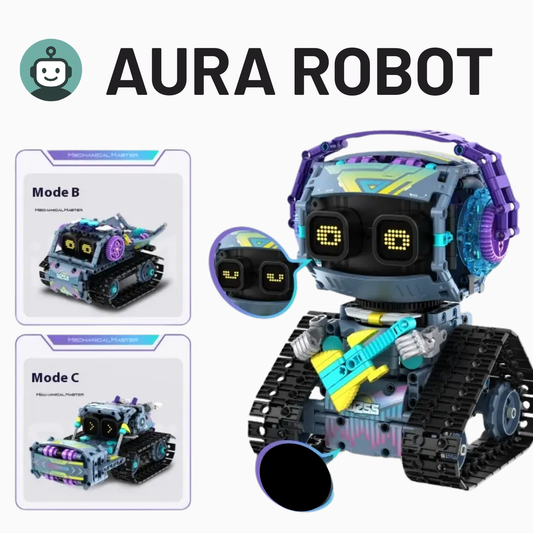 Aura Robot - 3'ü 1 Arada Stem Robot Kiti