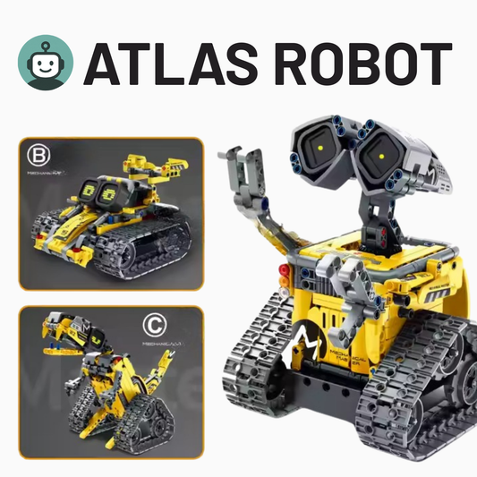 Atlas Robot - 3'ü 1 Arada Stem Robot Kiti