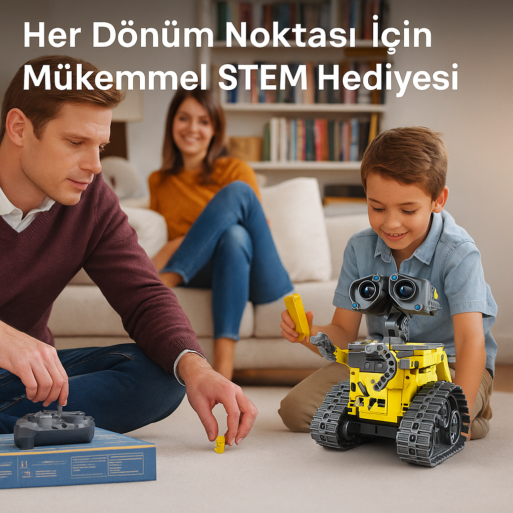 Atlas Robot - 3'ü 1 Arada Stem Robot Kiti